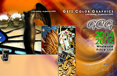 Getz Color Graphics (2004-05 catalog)