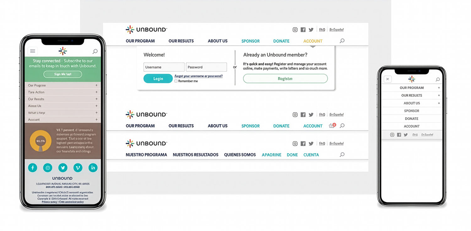 Unbound: Navigation + User Flow