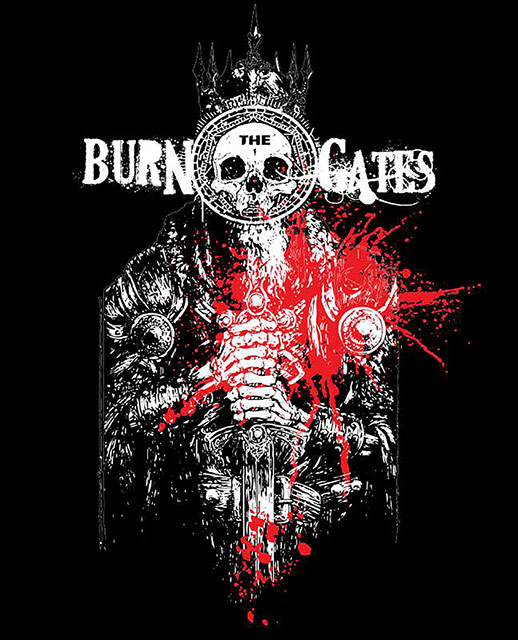 Burn the Gates (tshirt design 2018)
