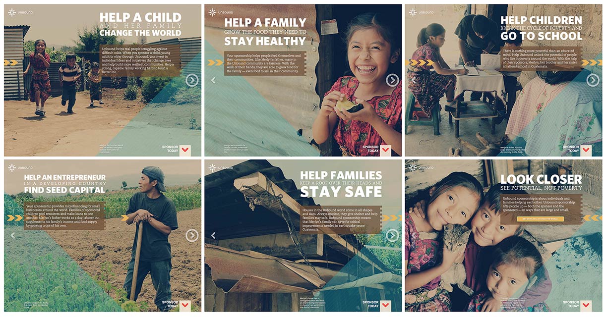 Unbound: Look Closer campaign