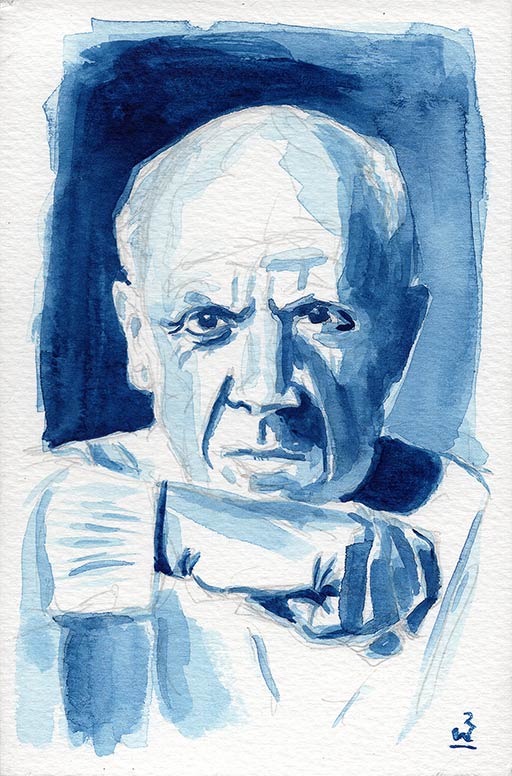 Demo: Piccasso (water color)